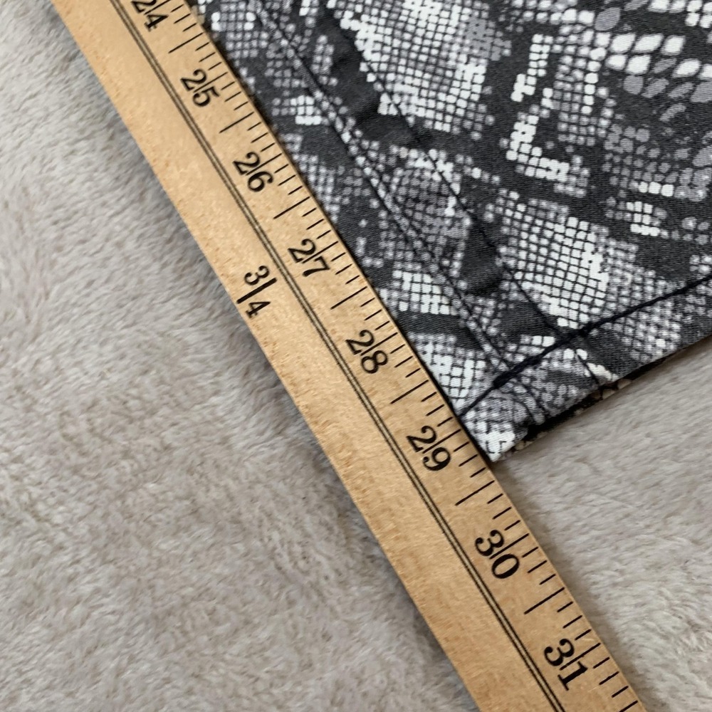 Seven7 Pants Womens 12 Snakeskin Print High Rise Skinny‎ Jeans Tummyless Stretch - Picture 6 of 13